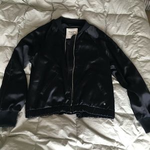Black Bomber Jacket